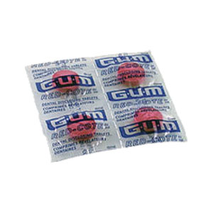 GUM Red-Cote Disclosing Tablets - SKU 800CQA - 40 ct